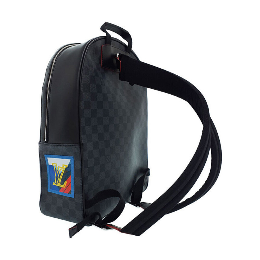 Louis Vuitton Graphite Backpack Josh Black Damier